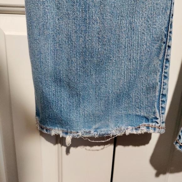 X2 Denim Laboratory #M42 boot cut destructed & distressed jeans mens size 36/34 - Picture 6 of 15